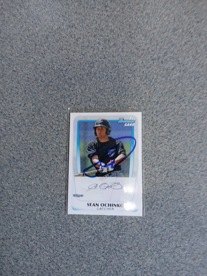 Sean Ochinko Signed In Person 2011 Bowman Rays Rc A11 - Image 1 of 1