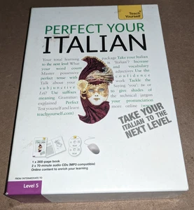 Perfect Your Italian Level 5 by Teach Yourself: CD Language Learning Pack - Picture 1 of 2