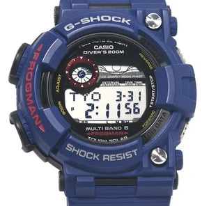 OROLOGIO G-SHOCK FROGMAN GWF-1000NV-2JF RESISTENTE SOLARE ACCIAIO INOX/RESINA UOMO F/S - Foto 1 di 10