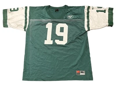 Camiseta New York Jets Keyshawn Johnson XL Nike verde para hombre Foto 1 de 4
