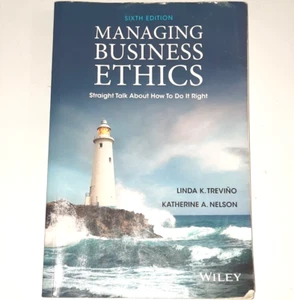 Managing Business Ethics 6th Edition Economics 2013 Linda Trevino Wiley college - Picture 1 of 4