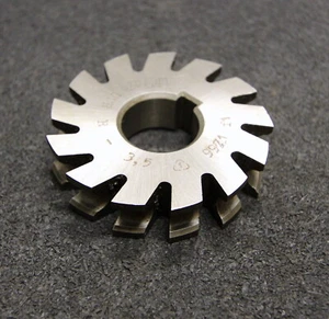 Halbrund-Formfräser konkav Radiusfräser Radius 3,5mm - 63x14x22mm 13 Spannuten - Picture 1 of 8