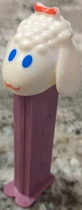 Vintage Pez Dispenser Easter Sheep Lamb B, No Black Pupil Made In Slovenia - Picture 1 of 5