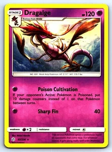 2019 Pokemon Cosmic Eclipse - TCG - Dragalge 92/236 Rare - Picture 1 of 2
