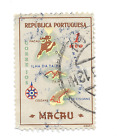 PORTUGAL MACAU  MACAV STAMP  USED  Not Hinged 1 Avo Sc# 383 1956