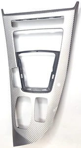 09-16 BMW E89 Z4 aluminio sombra de carbono bisel panel central - Imagen 1 de 10