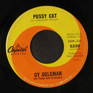 CY COLEMAN: playboy's theme CAPITOL 7" Single 45 RPM
