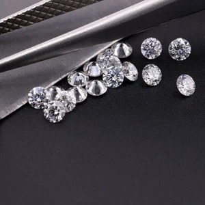 Loose CVD Lab-Grown Diamond 6.50 mm Round D Color IF Clarity Certified-1 Piece - Picture 1 of 4