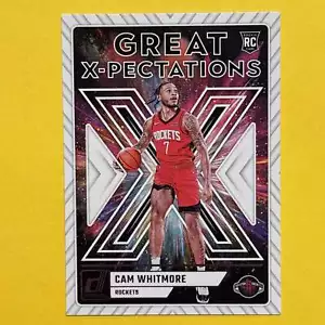 Cam Whitmore 2023-24 Donruss Rookie Great X-Pectations #3 Houston Rockets - Imagen 1 de 2