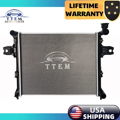 2839 Radiator For 2005 2006-2010 Jeep Grand Cherokee Commander 3.0 3.7 4.7L 6.1L Foto 1 de 4