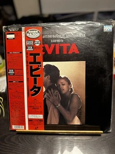 Laserdisc LD - Evita Madonna Japan W/Obi - PILF-2493 2 Disc Edition Widescreen - Afbeelding 1 van 4