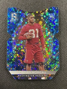 2017 Panini Spectra Fabian Moreau Neon Blue Disco Rookie Die Cut #/35 #140 - Bild 1 von 2