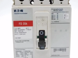 1 Stück Neu Eaton FD3110L FD3110L Leitungsschutzschalter VIA DHL/FedEx/USV schneller Versand - Bild 1 von 5