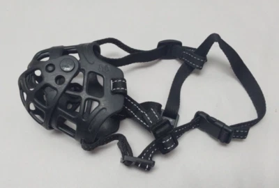 Bozal de canasta ajustable para perro de tamaño mediano Foto 1 de 4