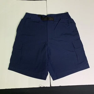 Duluth Trading Co. Ripstop Cargo Hiking Shorts Navy Blue Size Medium - Picture 1 of 4