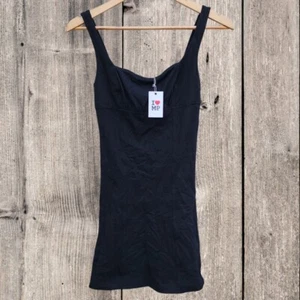 Mink Pink Black Square Neck Mini Dress Size S - Picture 1 of 2
