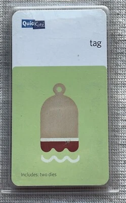 QUICKUTZ Lifestyle Crafts Embossing Die TAG. -new- - Image 1 of 2