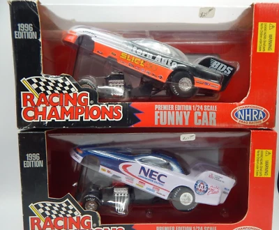 NHRA Two Racing Champions Western Auto & Nec 1996 1:24 Funny Car - RTC1568 Foto 1 de 4
