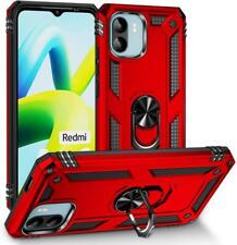 For Xiaomi Redmi A2 Case Ring Kickstand Cover +Tempered Glass Protector