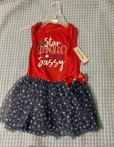 Patriotic Dog Dress Size XXL NWT - Picture 1 of 3