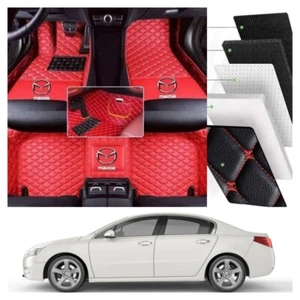 For Mazda Auto Floor Mat CX-50 Carpet Waterproof Mat Leather Cargo Liner Sets - Picture 1 of 27