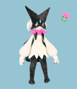 Bambola di peluche 1:1 Meowscarada giocattolo imbottito anime peluche gigante cuscino regalo cosplay - Foto 1 di 6