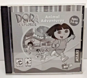 Dora The Explorer Animal Adventures PC CD ROM Juego de Computadora - ENVÍO GRATUITO - Imagen 1 de 7