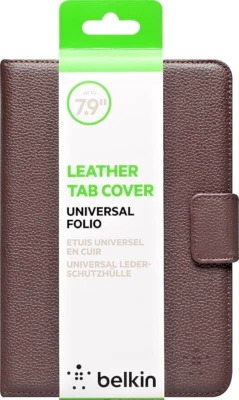 Belkin Full Grain Leather Tab Universal Folio 7.9" , Brown - Image 1 of 3