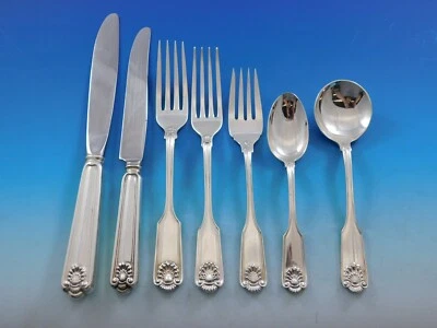 Fiddle Shell by Frank Smith Sterling Silver Flatware Set Service 84 pcs Dinner - Image 1 of 4