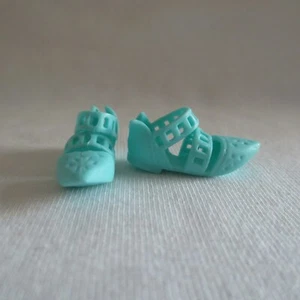 ¡NUEVO! Barbie Princess Adventure 2020 curvilínea y pies planos altos muñeca zapatos turquesa - Imagen 1 de 10