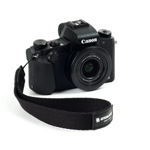 Camera Wrist Strap Artisan & Artist Premium Black Made in Japan. ACAM 296 BLK - Picture 1 of 3
