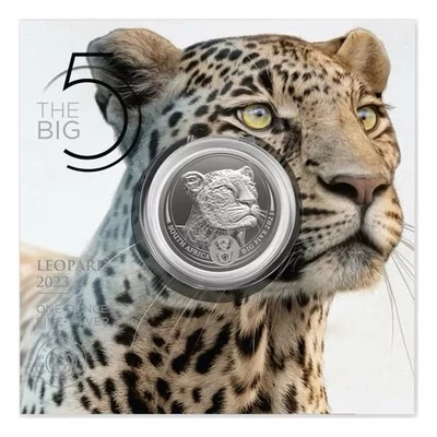 2023 South Africa Big Five Series II Leopard 1 oz Silver Coin - Image 1 of 4