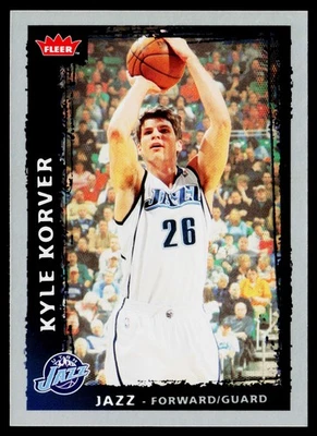 Fleer #125 Kyle Korver Utah Jazz 2008-09 Foto 1 de 2