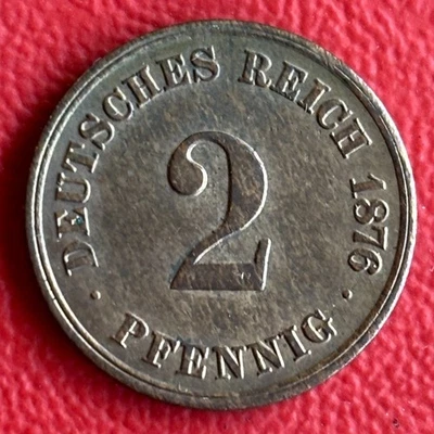 2 Pfennig 1876 G St / Empire / KM#2 - Image 1 of 2