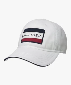 Tommy Hilfiger Cole Dad Hat men's cap, white, one size fits all. - Picture 1 of 8