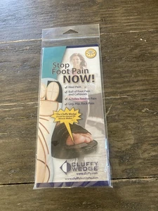 Cluffy Keilabsatz Schuheinlagen Größe Large für Herren mit Größen zwischen 11 & 15 brandneu! - Bild 1 von 2