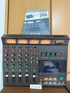 TASCAM 244 TEAC MTR Multitrack Cassette Tape Recorder All Function Tested SET - Picture 1 of 22