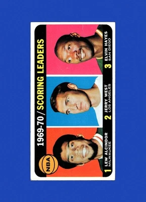 1970-71 Topps Set-Break #1 Alcind/West/Hayes Ll en muy buen estado-en muy buen estado (arrugue) *GMCARDS* Foto 1 de 2