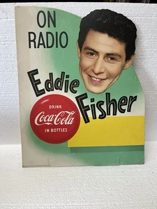 Eddie Fisher Coca Cola Advertising Six Pack 1954 - Picture 1 of 10