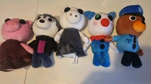 5 X Piggy Plush Officer Doggy Willow Clowny Piggy Memory Official Merchandise - Picture 1 of 13