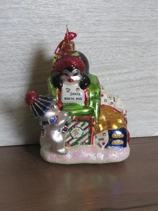 Christopher Radko Human Rights Wishlist North Pole Mailbox Glass Ornament 4.5" - Picture 1 of 14