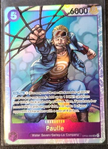 PAULIE 2025 PILARES DE FUERZA UNA PIEZA TCG #OP03-066 SR como nuevo - Imagen 1 de 2