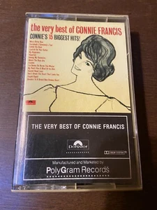 Connie Francis~The Very Best of~CASSETTE~Female Jazz Pop Vocal 60s~FAST SHIPPING - Picture 1 of 3