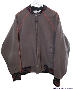 Giacca vintage anni 90 Walls Mountain Western taglia XL coperta foderata zip cowboy azteco - Foto 1 di 8