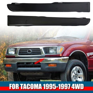FITS TACOMA 4WD 1995-1997 FRONT BUMPER GRILLE HEADLIGHT LOWER FILLER TRIM PANELS - Picture 1 of 8