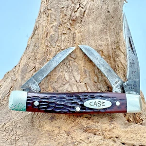 Case XX USA 63033 Vintage 3 Blade Jr Stockman 1979 Folding Pocket Knife (200) - Picture 1 of 6