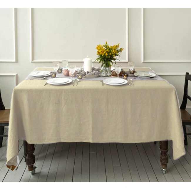 Country Table Cloth Kildare Sand Tablecloth Rectangle 150x230cm - Image 1 of 1