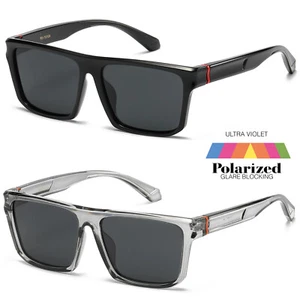 Square Polarized Sunglasses for Men Women Outdoor Sports Driving Glasses Golfing - Picture 1 of 17