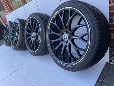 Orig. Mercedes SL63 AMG R232 21“ Winterräder NEU A2324012700 A2324012800 Hankook - Bild 1 von 4