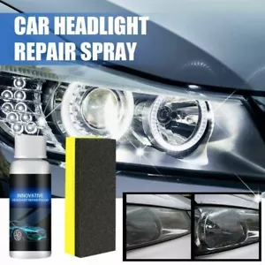 20ml Car Headlight Polish Car Scratch Repair Fluid Liquid Lamps Renovation Tool - Picture 1 of 16